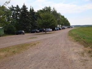 Parkplatz zur Burg Eltz