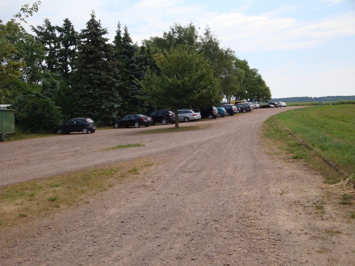 Parkplatz zur Burg Eltz