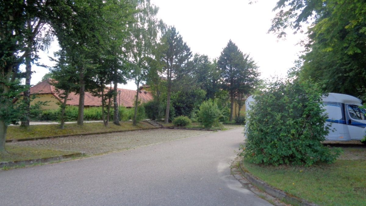 Wohnmobilstellplatz an der Freizeitanlage in Eslarn