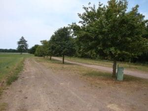 Parkplatz zur Burg Eltz