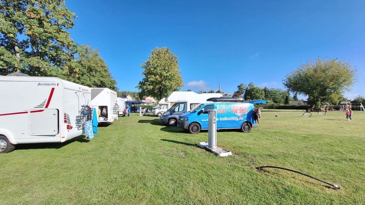 Wohnmobilstellplatz am Natur- und Ferienpark