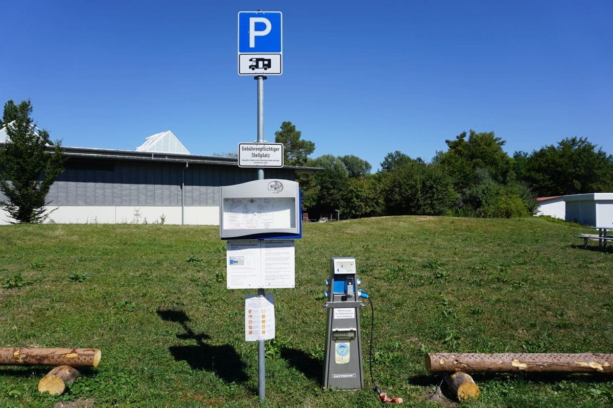 Wohnmobilstellplatz am Voralbbad