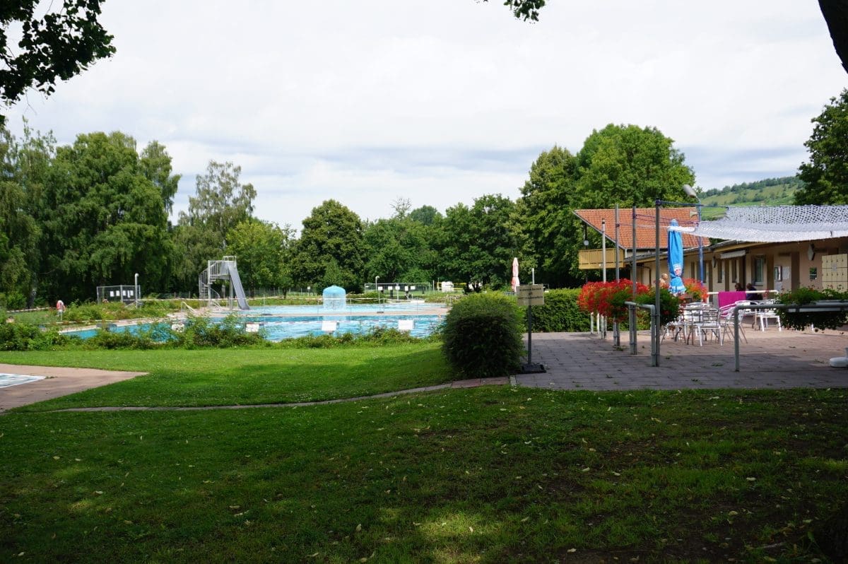 Familienfreibad in der Gemeinde Thüngersheim