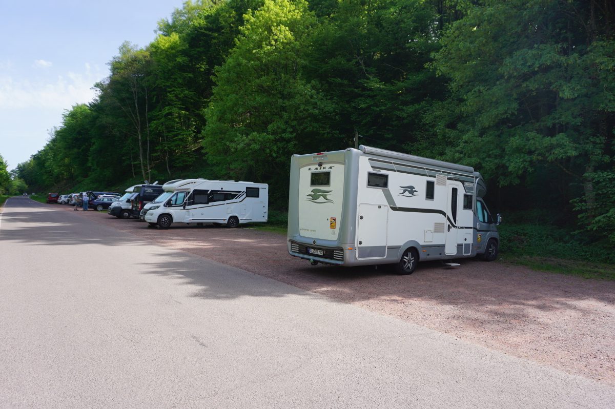 Wohnmobilstellplatz an der Saar in Mettlach