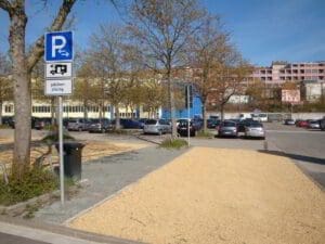 Wohnmobilstellplatz am Messegelände in Pirmasens