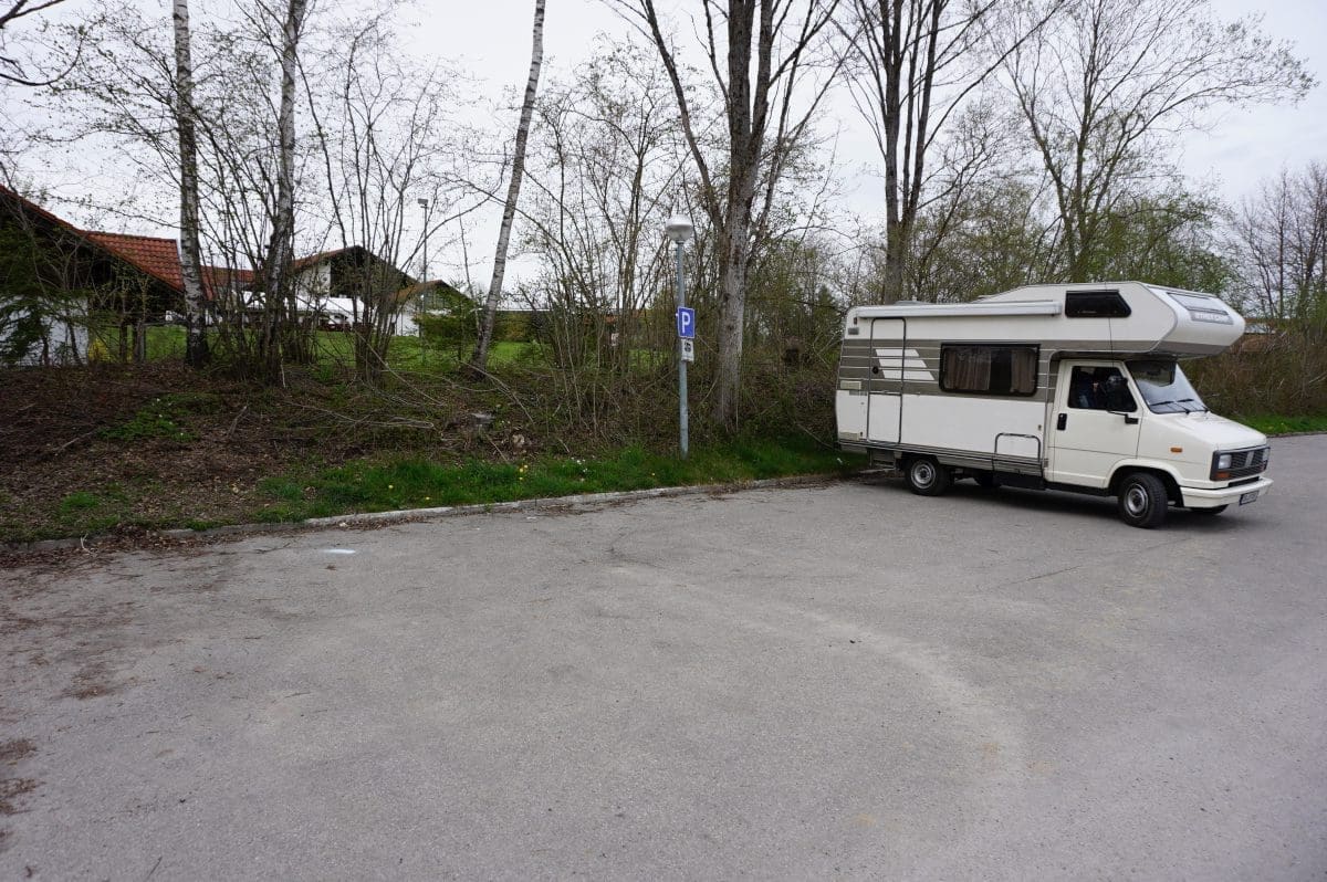 Wohnmobilstellplatz am Freizeitpark in Buchenberg