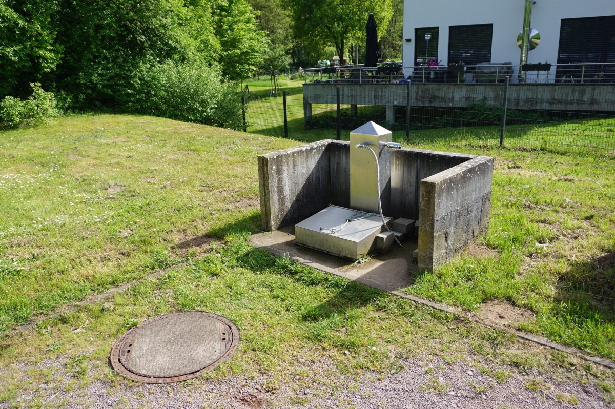 Wohnmobilstellplatz an der Saar in Mettlach