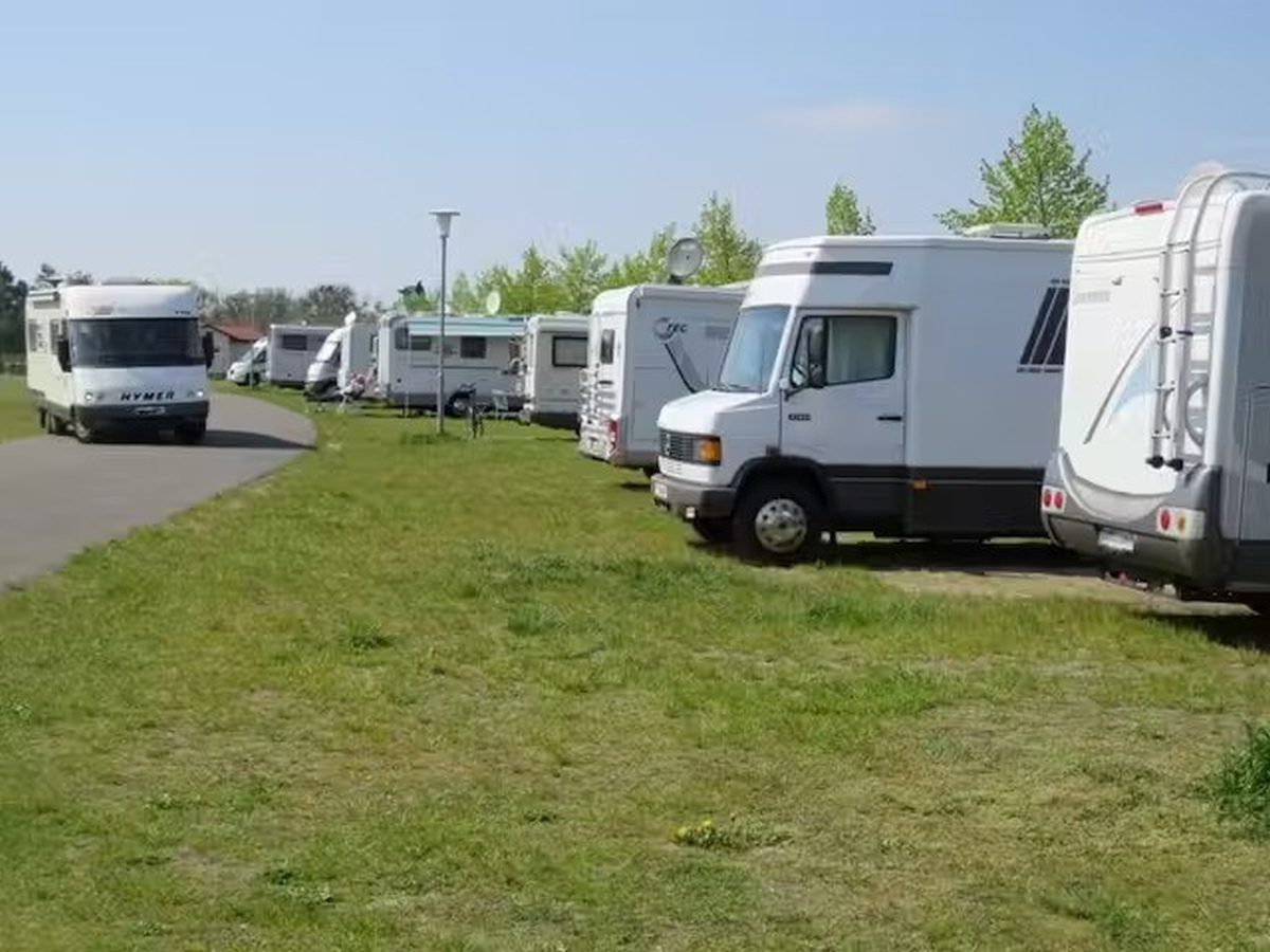 Wohnmobilstellplatz an der Kristall-Therme