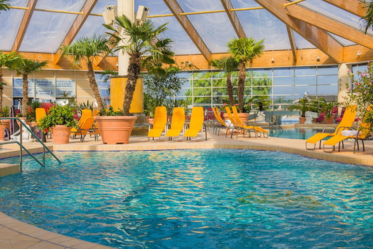 Wohnmobilstellplatz an der Kristall-Therme