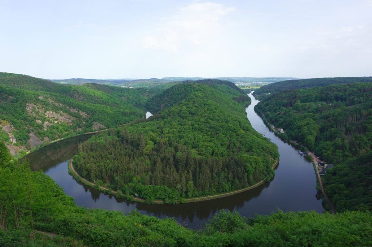 Wohnmobilstellplatz an der Saar in Mettlach