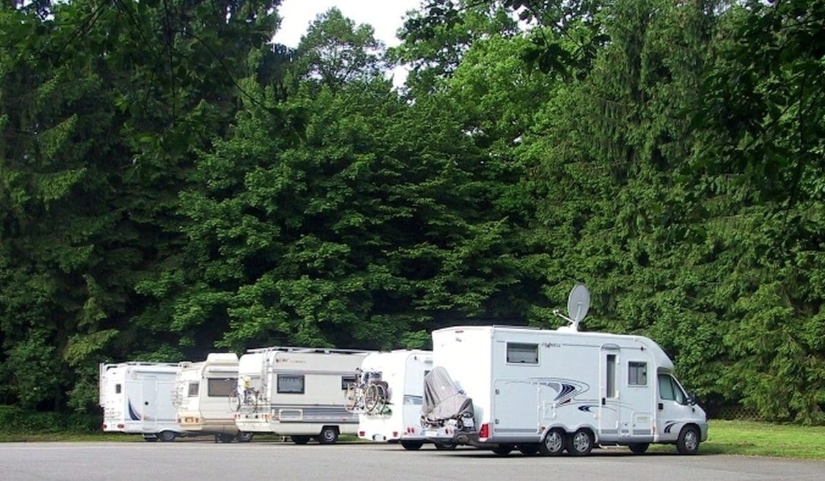 Wohnmobilstellplatz am Brunnentheater in Helmstedt