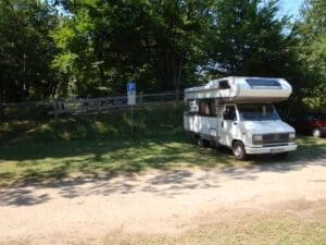 Wohnmobilstellplatz am Freizeitbad Albersdorf