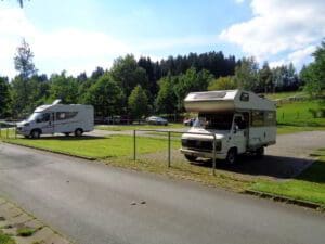 Wohnmobilstellplatz am Waldbad Adorf