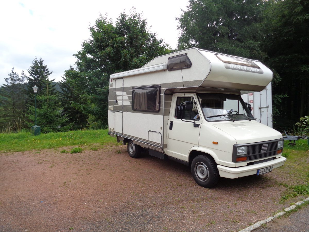 Wohnmobilstellplatz am Hotel Waldeslust