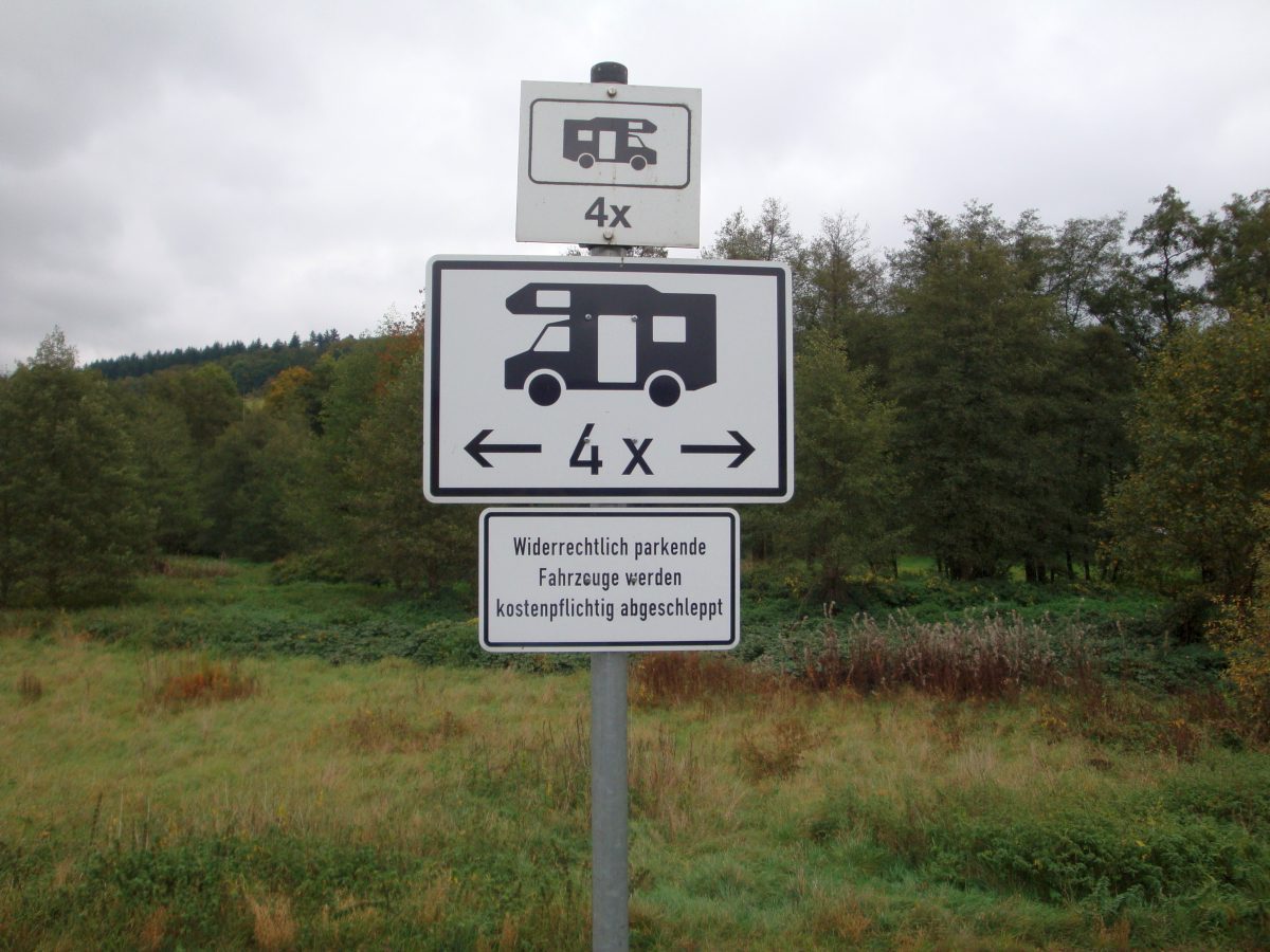 Wohnmobilstellplatz an der Draisine