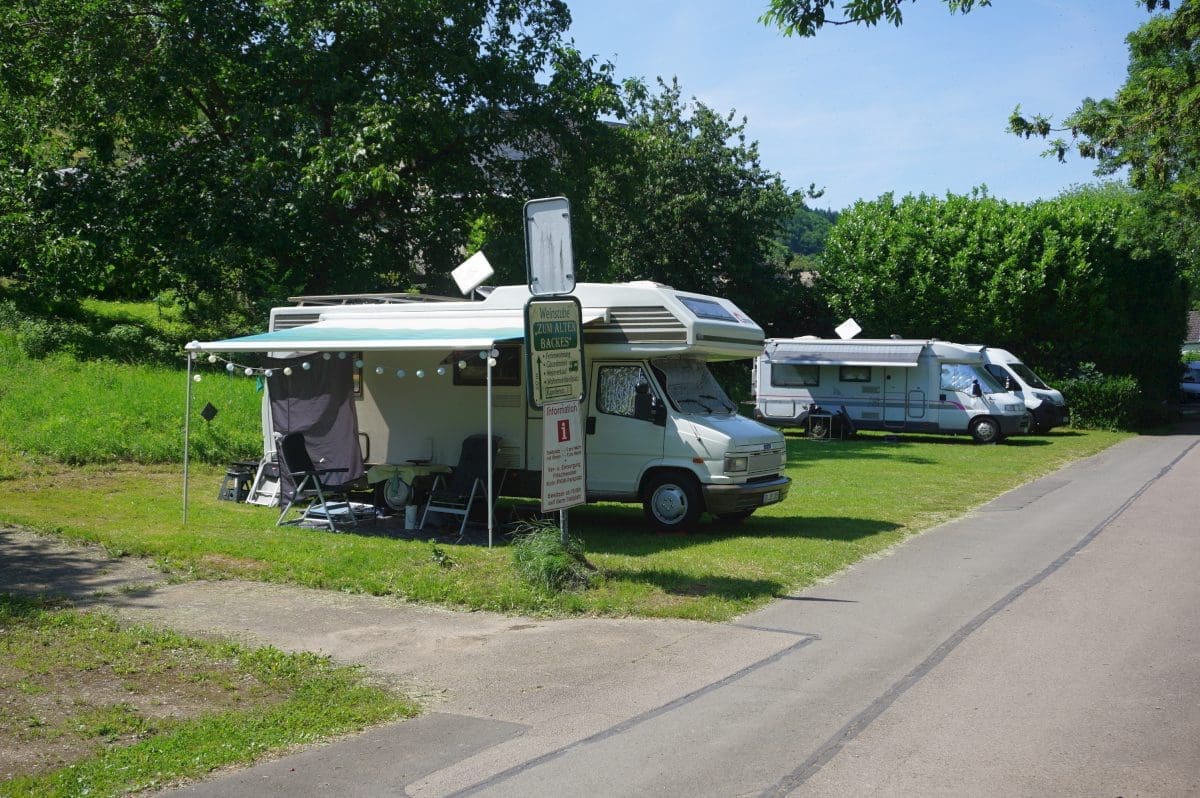 Wohnmobilstellplatz Moselblick in Schleich