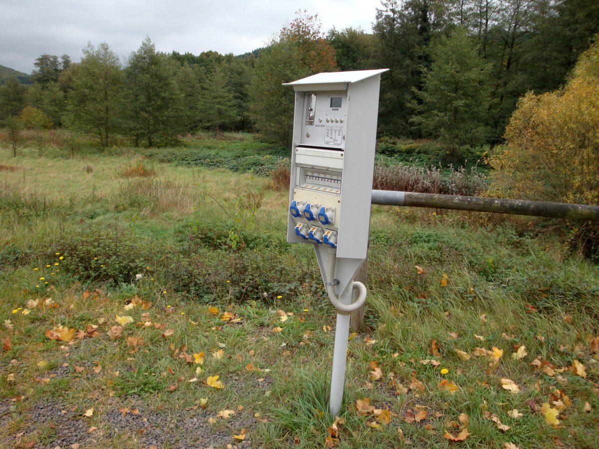 Wohnmobilstellplatz an der Draisine