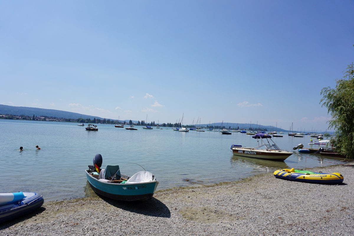 Wohnmobilstellplatz am Camping am See in Allensbach