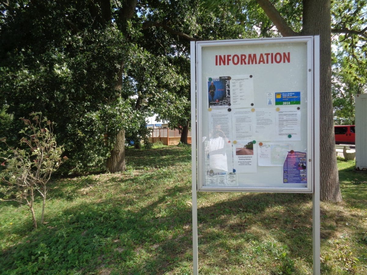 Wohnmobilstellplatz am Hafen in Altwarp