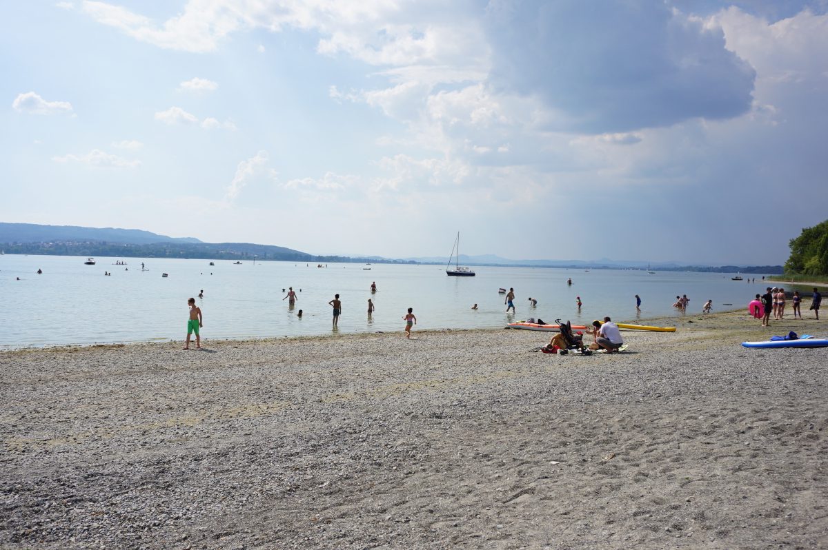 Wohnmobilstellplatz am Camping am See in Allensbach