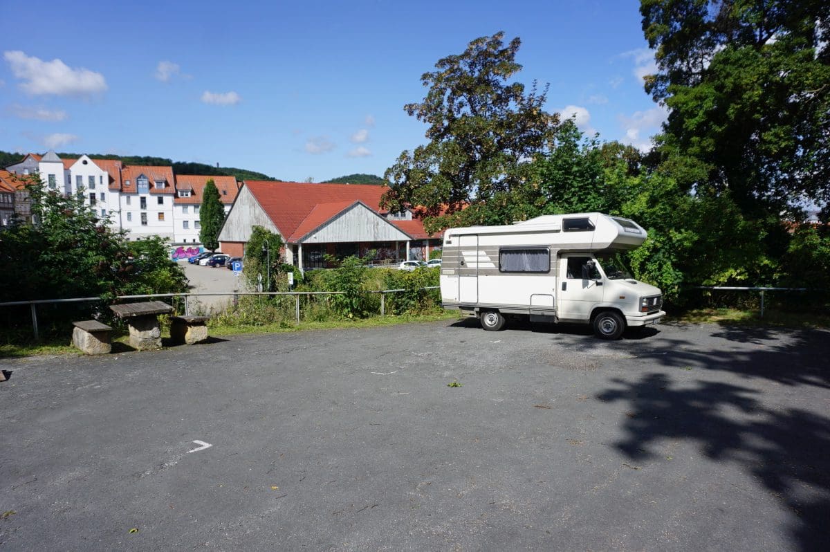 Wohnmobilstellplatz am Schnappelberg