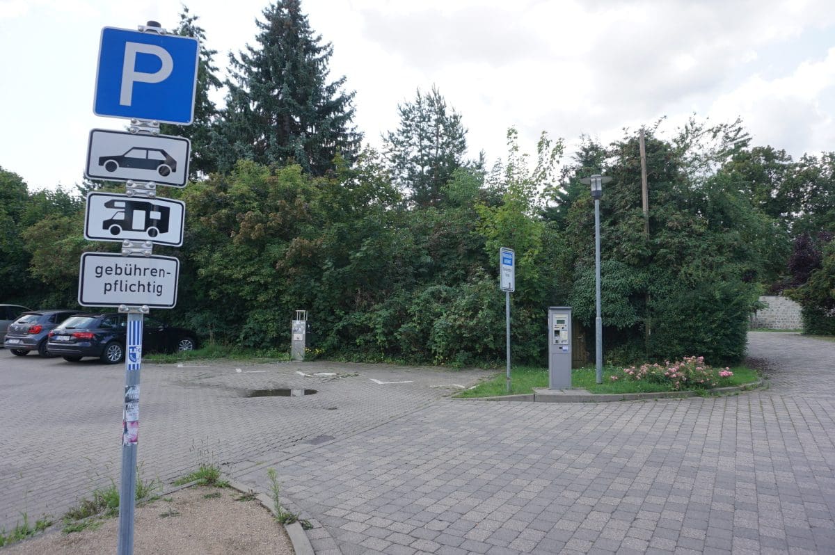 Wohnmobilstellplatz an den Fischteichen in Quedlinburg