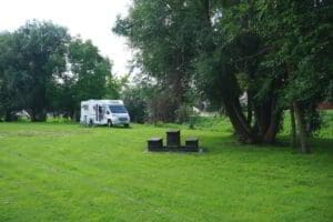 Wohnmobilstellplatz an der Stadtinformation