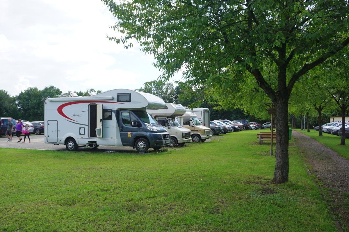 Wohnmobilstellplatz am Waldbad in Klötze