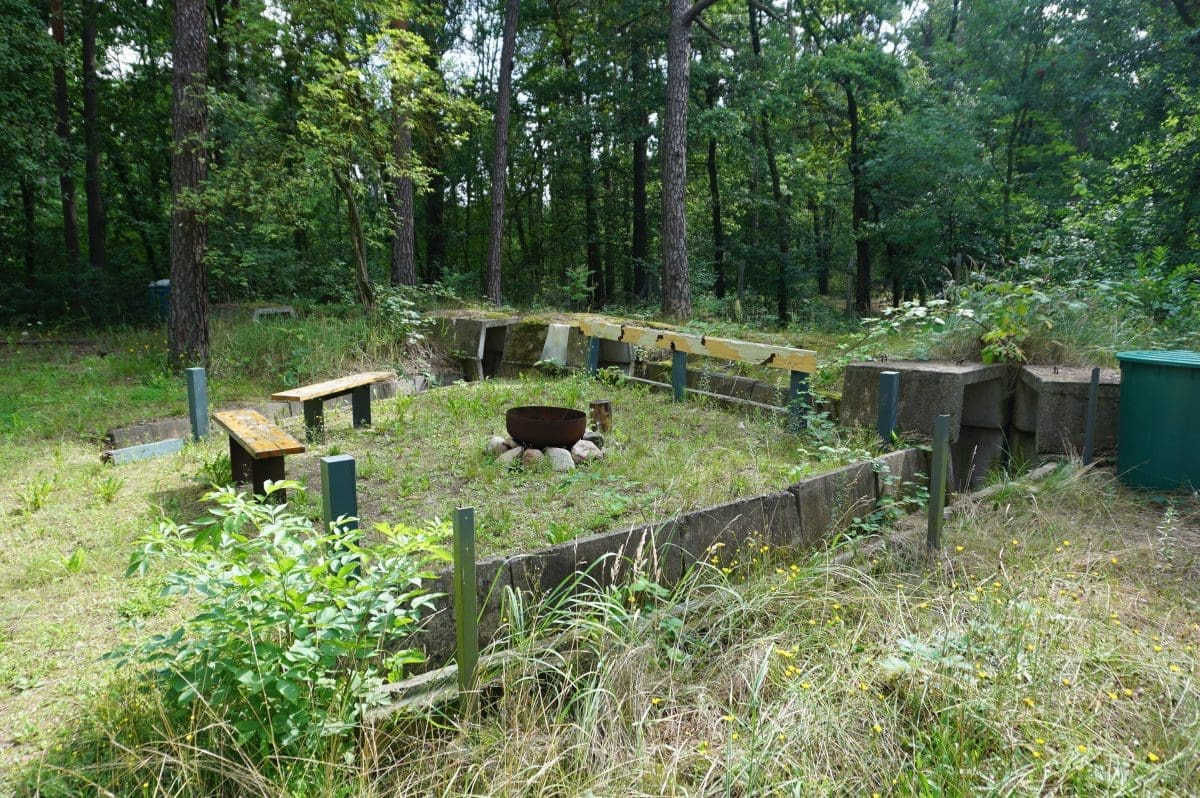 Wohnmobilstellplatz am Stellungssystem
