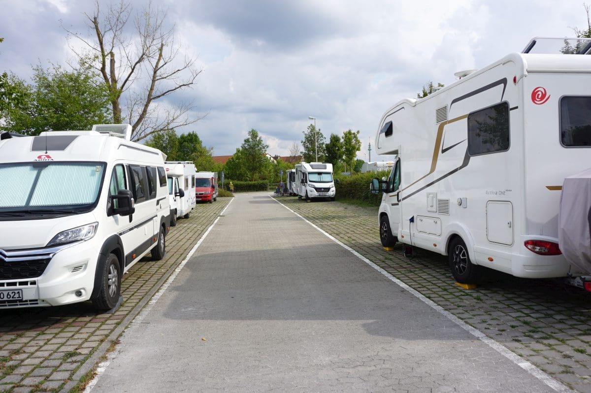 Wohnmobilstellplatz am AquellaBad