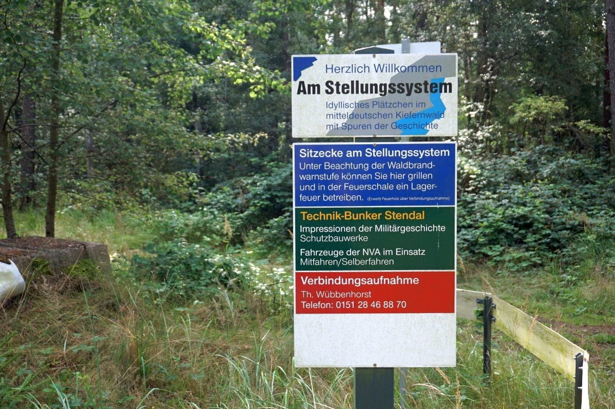 Wohnmobilstellplatz am Stellungssystem