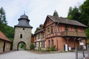 Rittertor in der Stadt Stolberg (Harz)