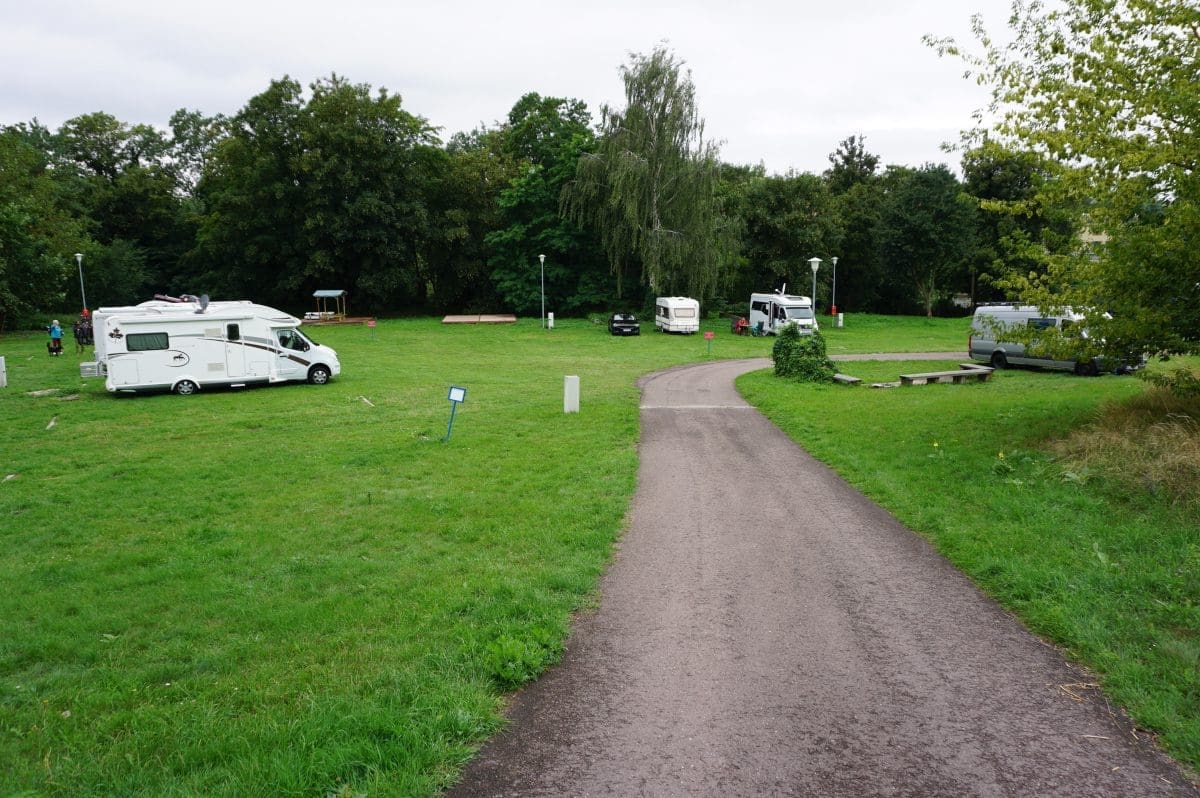 Campingplatz Nordbad in Halle