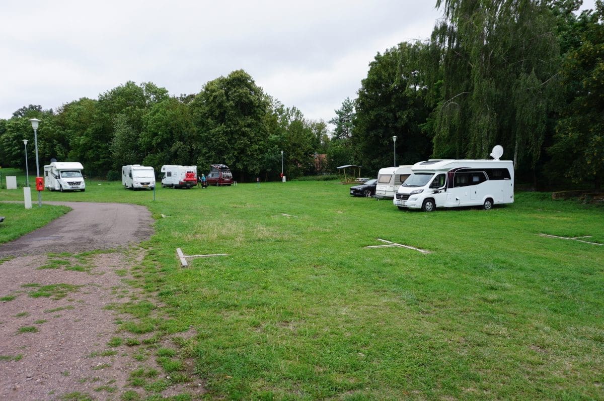 Campingplatz Nordbad in Halle