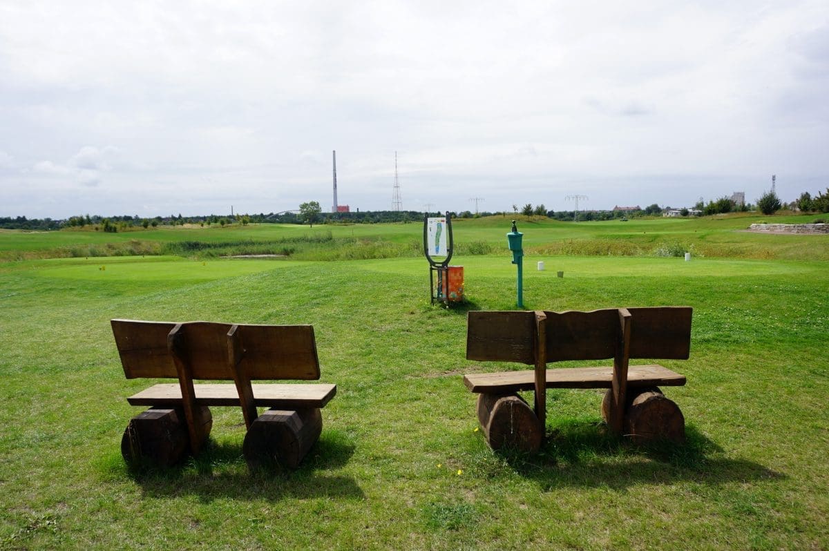 Wohnmobilstellplatz am Golfpark Hufeisensee