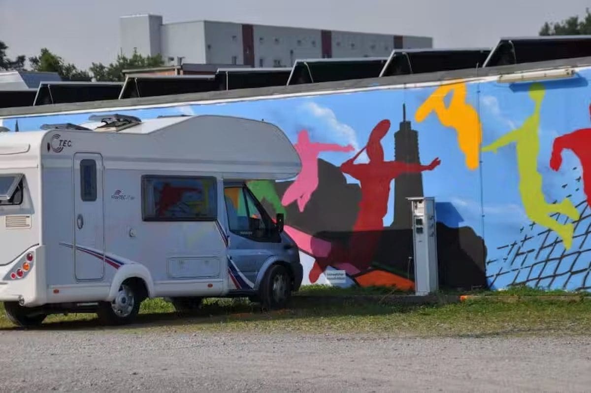 Wohnmobilstellplatz der TSG Lechhausen