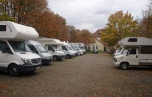 Wohnmobilstellplatz an den Schlossgärten