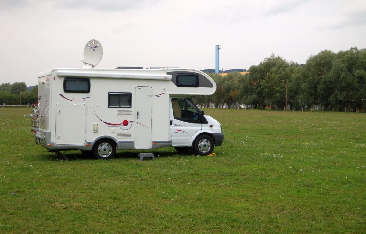 Wohnmobilstellplatz am Autoservice Schulze