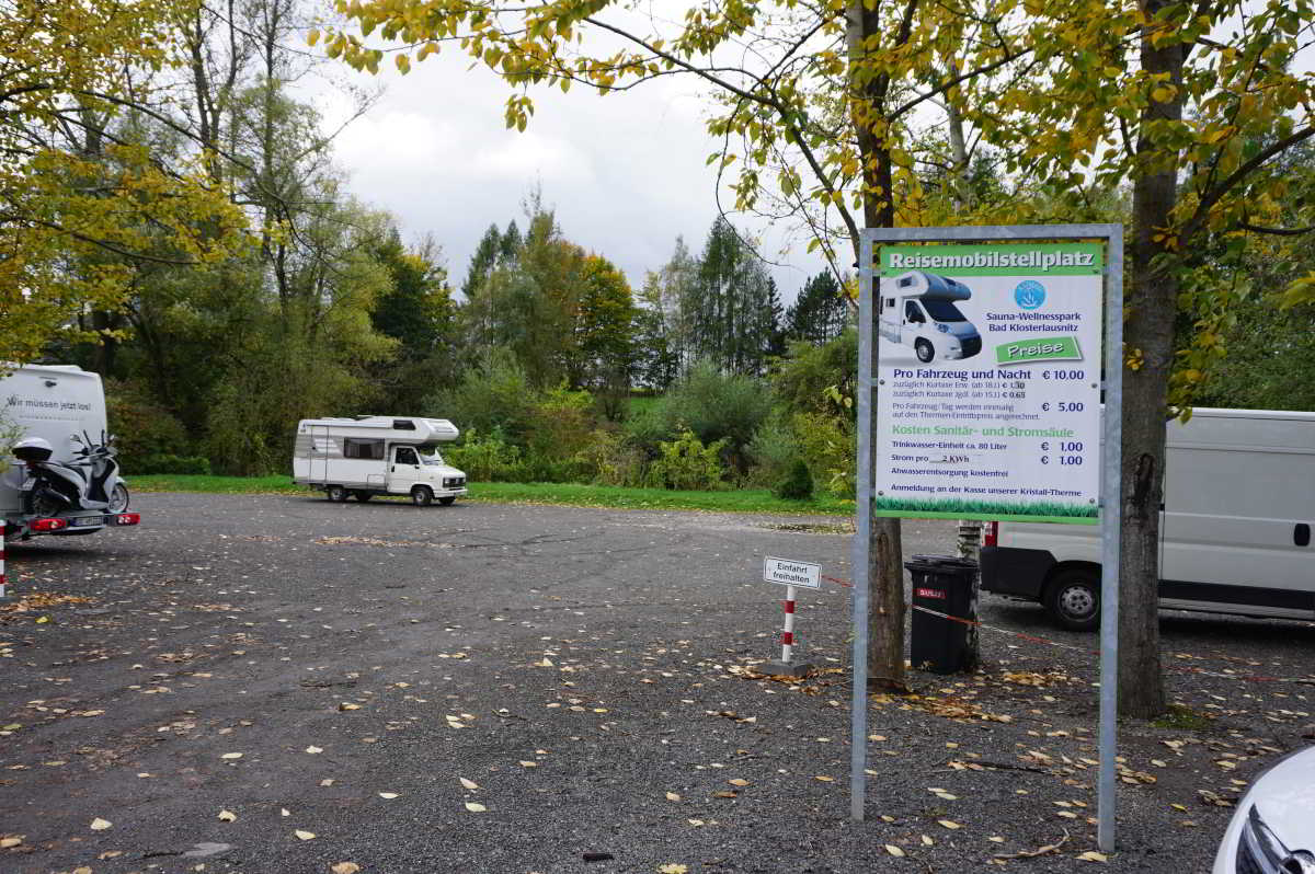Wohnmobilstellplatz Kristall Wellnesspark