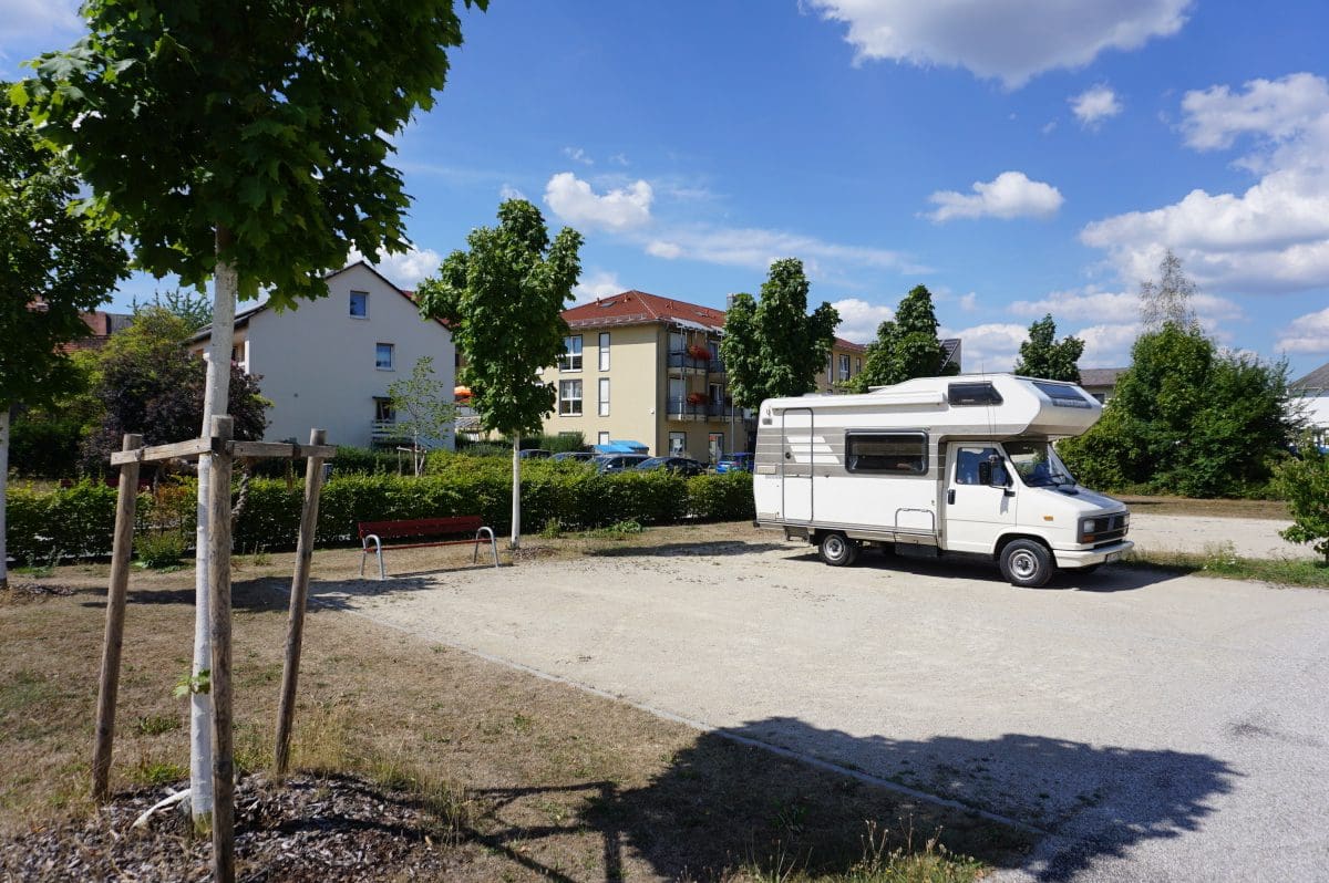 Wohnmobilstellplatz am Behälterweiher