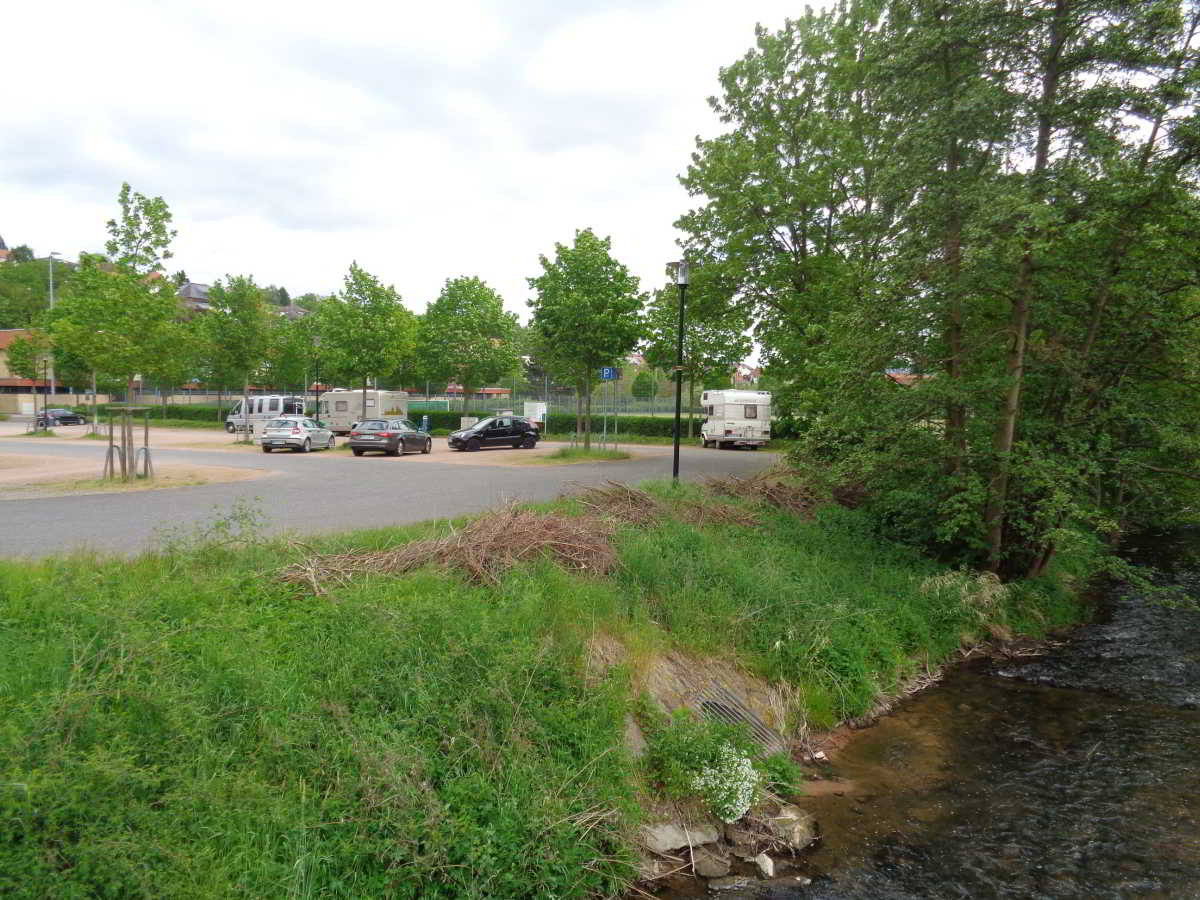 Wohnmobilstellplatz am Erlebnisbad Geistal