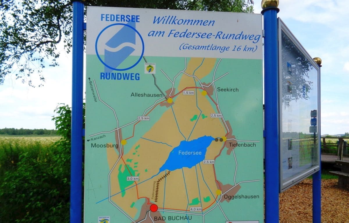 Federsee-Rundweg in Bad Buchau