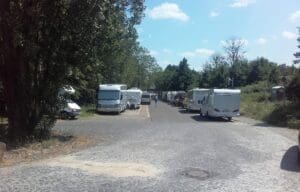 Wohnmobilstellplatz an der Rheinaue in Bonn