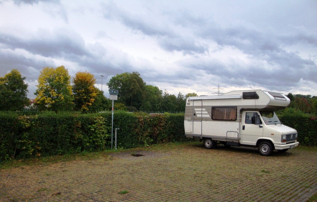 Wohnmobilstellplatz P1 am Mineralfreibad