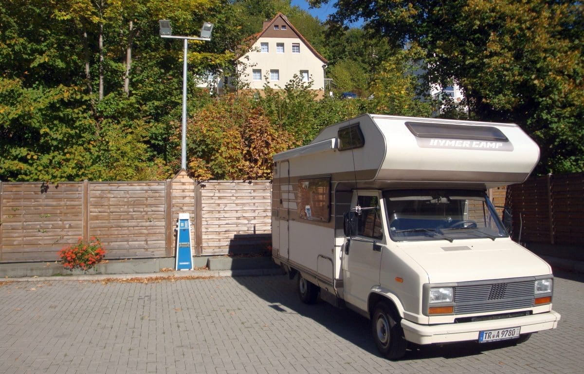 Wohnmobilstellplatz im Stahlbrunnental
