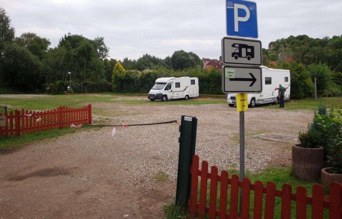 Wohnmobilstellplatz Kalkbergblick