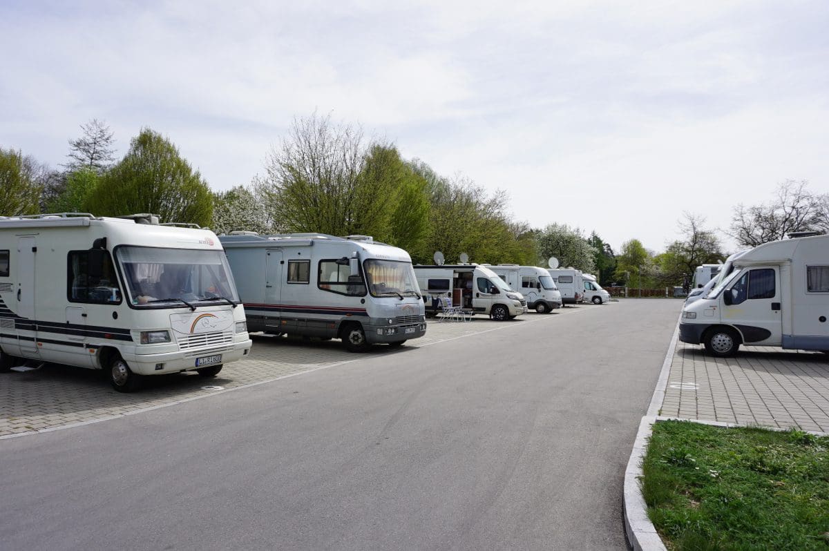 Wohnmobilstellplatz an der Waldseetherme in Bad Waldsee