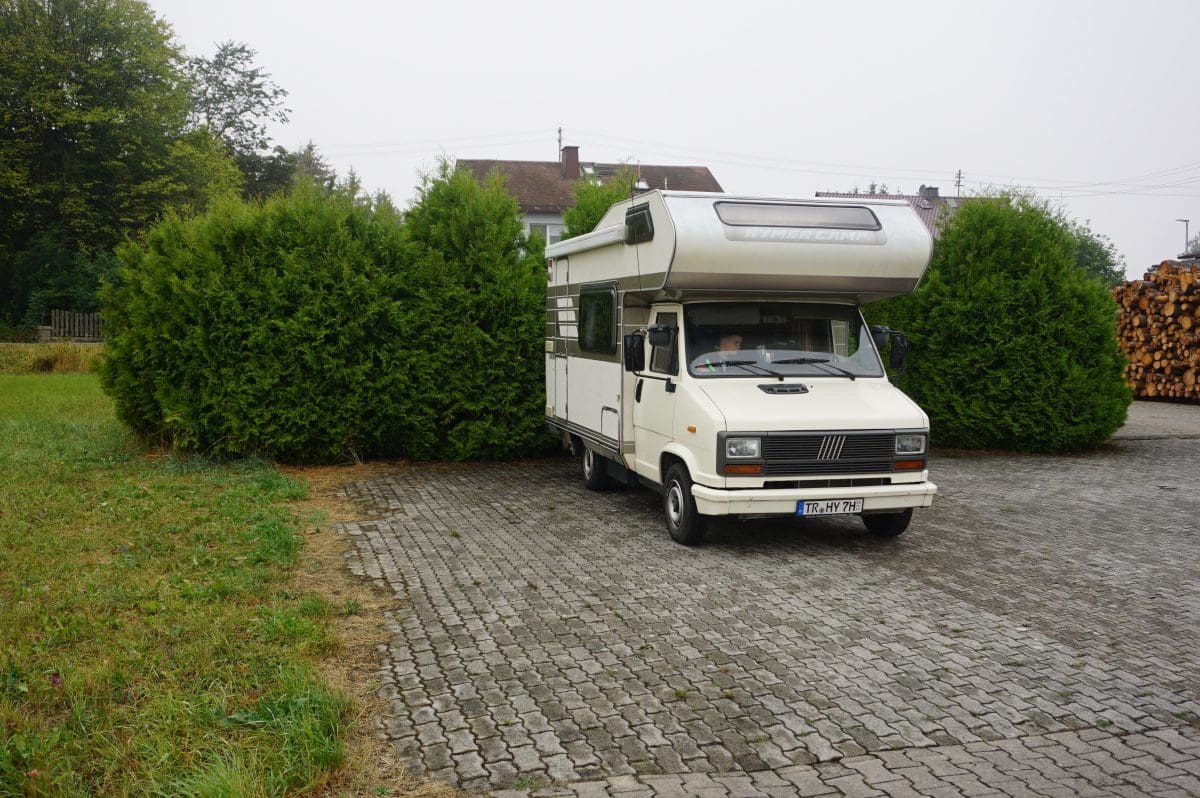 Wohnmobilstellplatz am Gasthaus Gebhardt