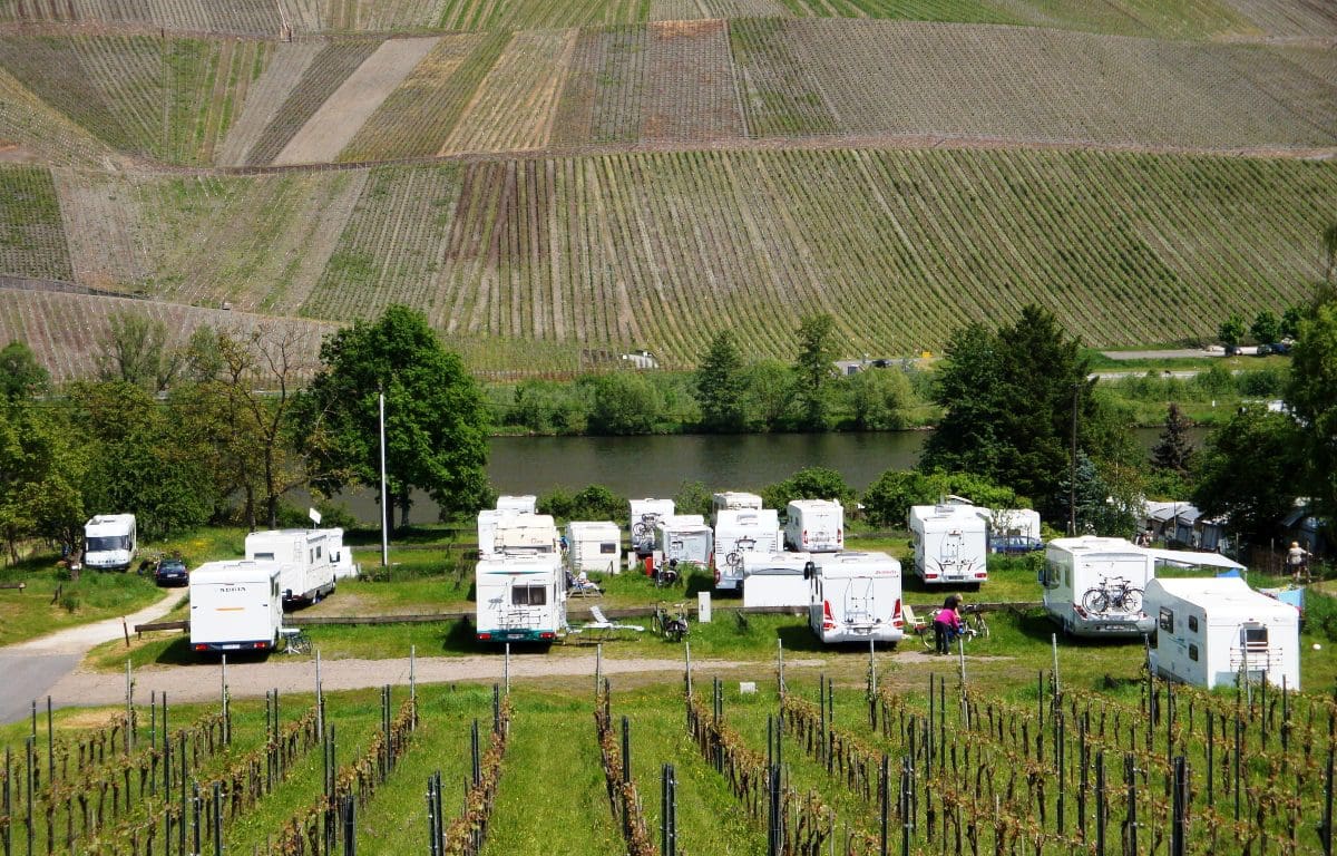 Wohnmobilstellplatz am Weingut Studert Prüm