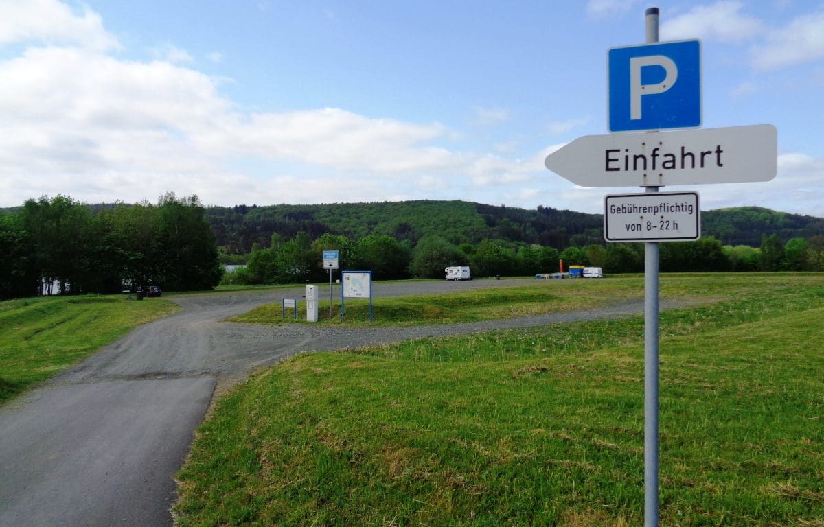 Wohnmobilstellplatz am Aartalsee